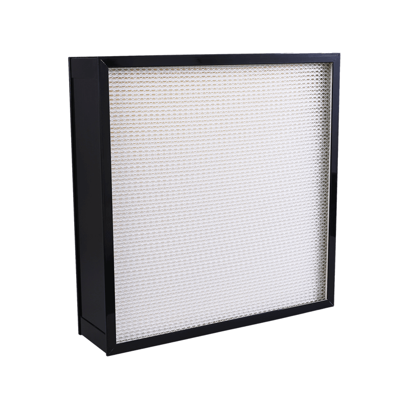 High Pleated PVC Frame High Efficiency Air Filter 