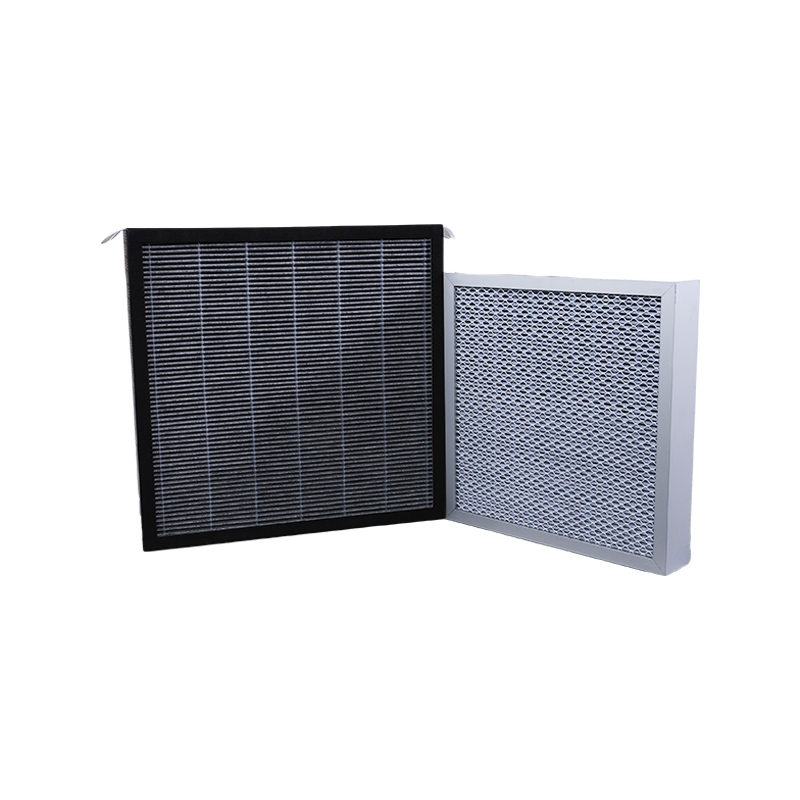 Aluminum Frame High Efficiency Air Filter with Plastic Spraying Wire Mesh