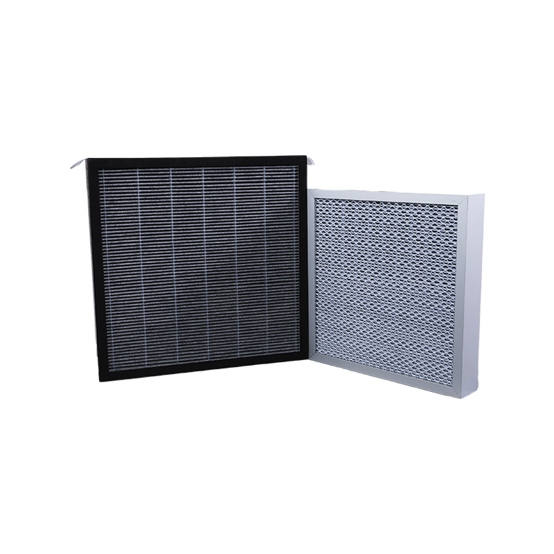 Aluminum Frame High Efficiency Air Filter with Plastic Spraying Wire Mesh