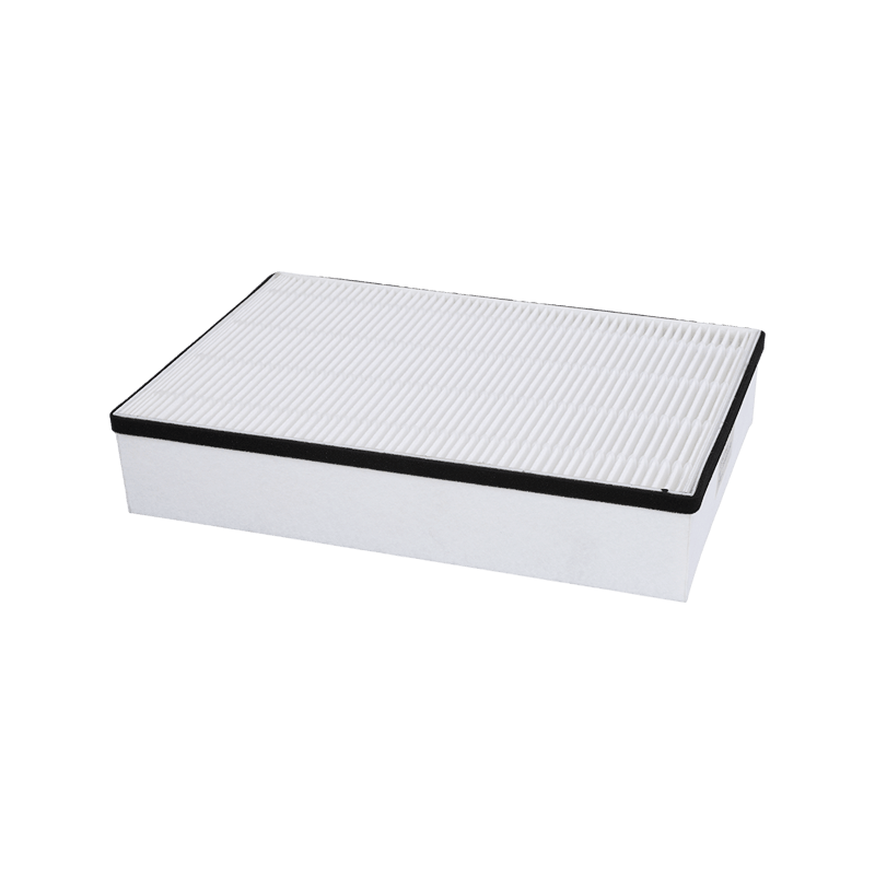 PET Base Material Edging High Efficiency Panel Air Filter